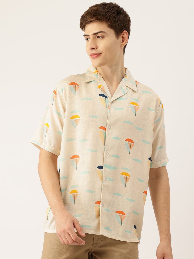 Load image into Gallery viewer, Nautical Dreamscape Summer Shirt