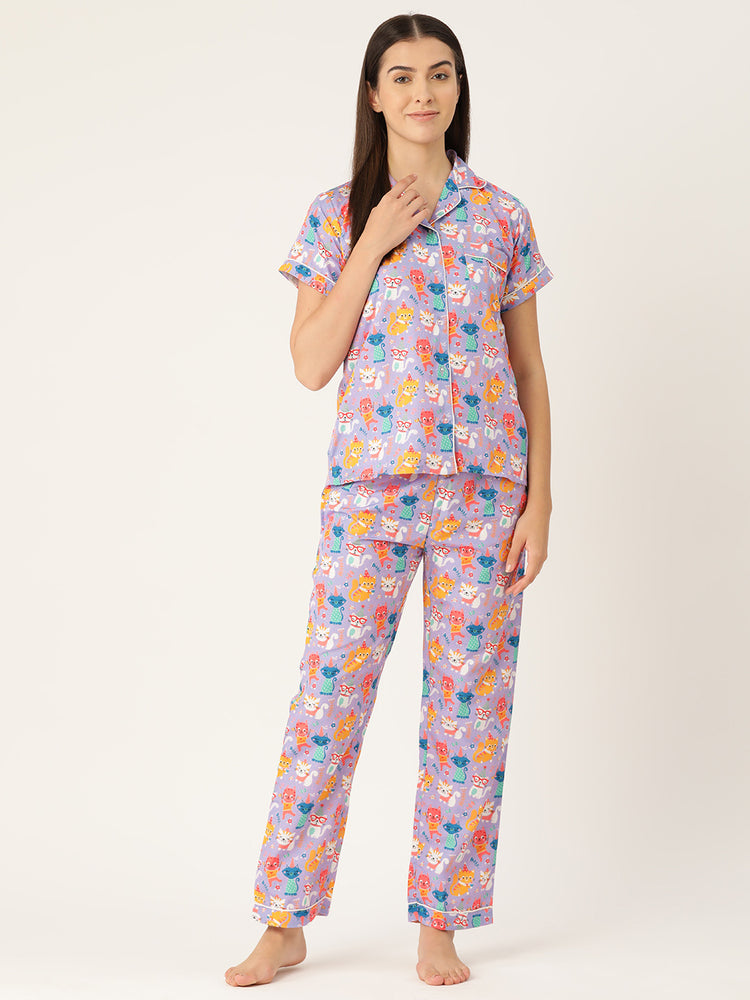 Load image into Gallery viewer, Mrs. Gobble Gracker - Pajama Set Nightwear Set