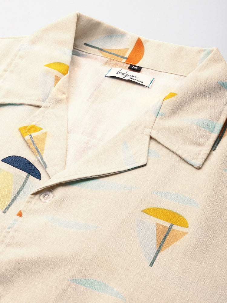 Load image into Gallery viewer, Nautical Dreamscape Summer Shirt