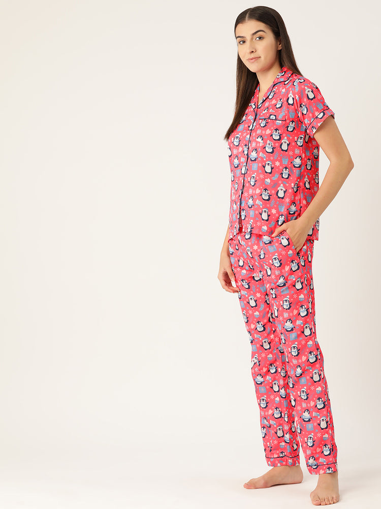 Load image into Gallery viewer, Snowy Day Nightwear Set