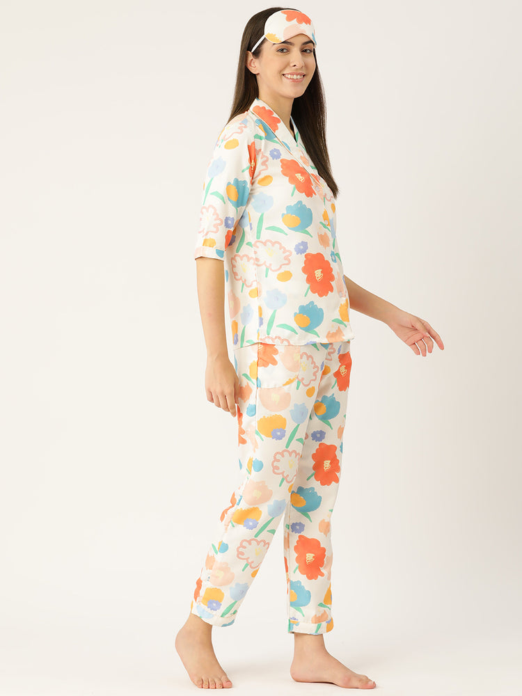 Load image into Gallery viewer, Life is a Flower Nightwear Set