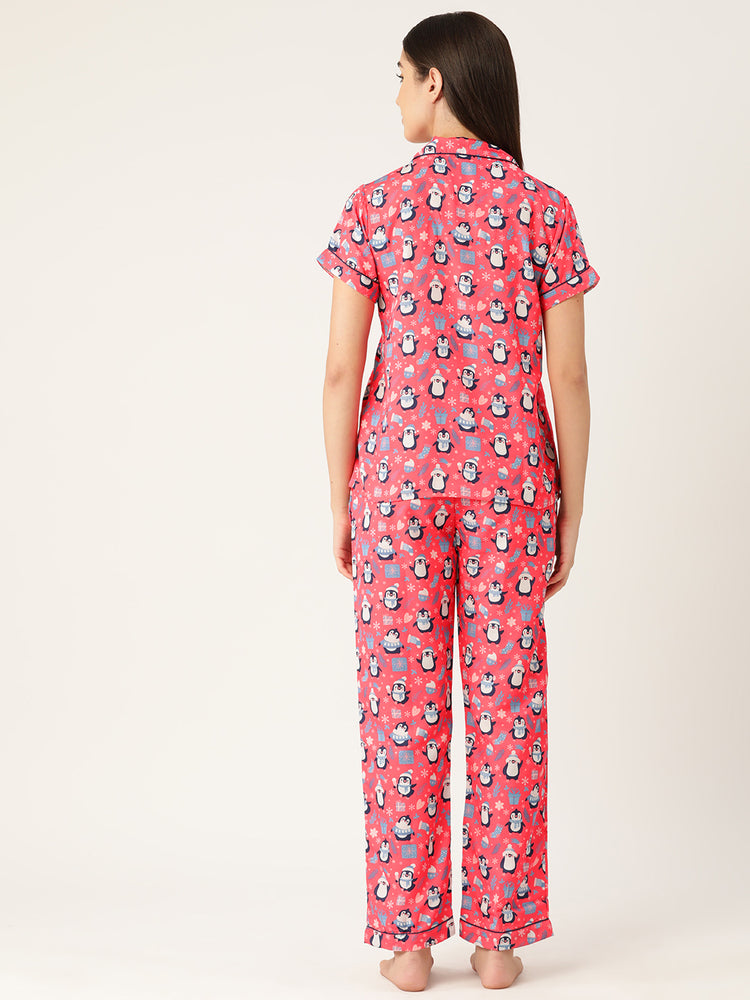 Load image into Gallery viewer, Snowy Day Nightwear Set