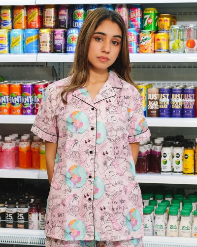 Load image into Gallery viewer, Wanderlust Nightwear Set