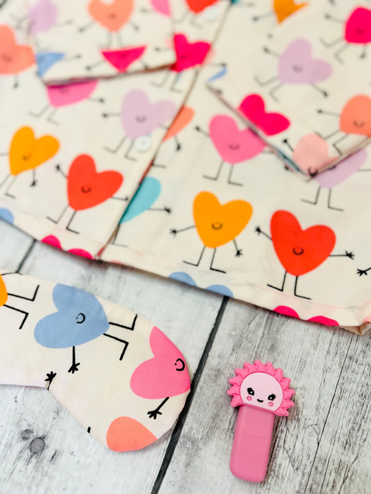 Load image into Gallery viewer, Happy Hearts Kids Nightwear Set