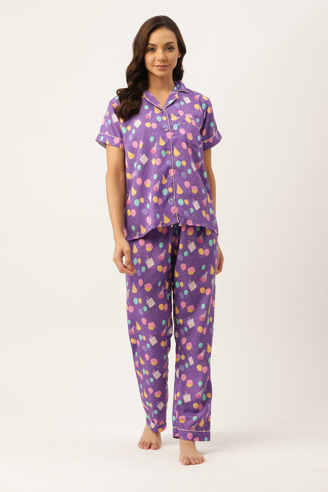 Load image into Gallery viewer, Birthday Cake Nightwear Set