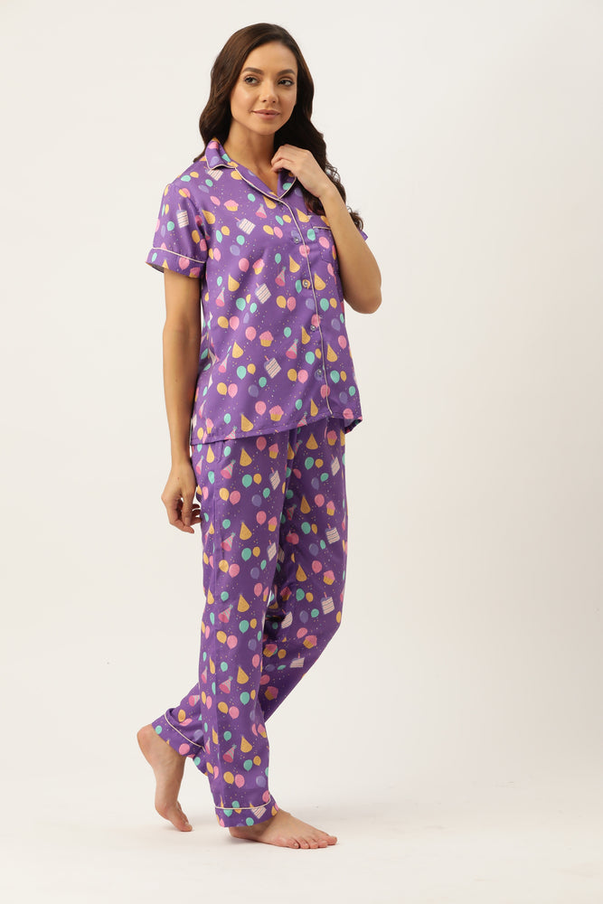 Load image into Gallery viewer, Birthday Cake Nightwear Set