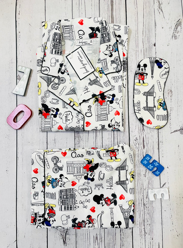 Load image into Gallery viewer, Bonjour! Nightwear Set