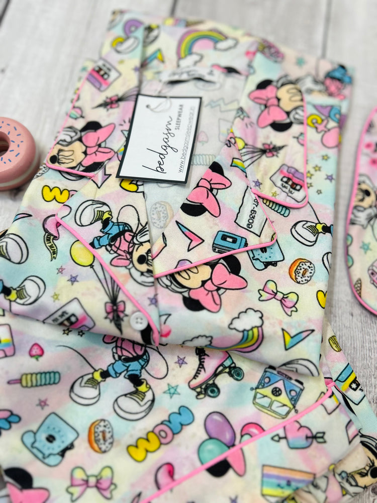 Load image into Gallery viewer, Happy Birthday Minnie Nightwear Set