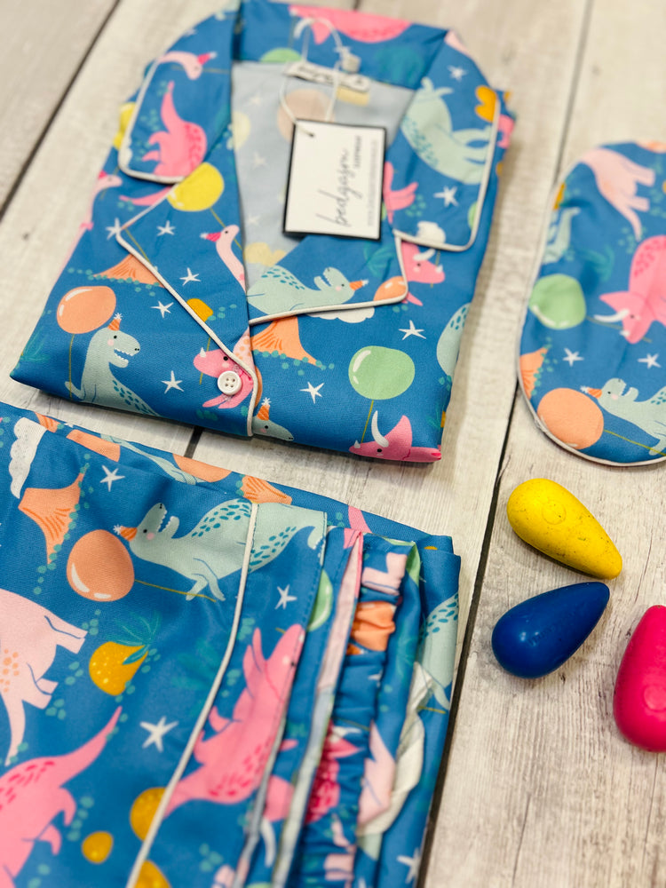 Load image into Gallery viewer, Dino World Men Nightwear Set