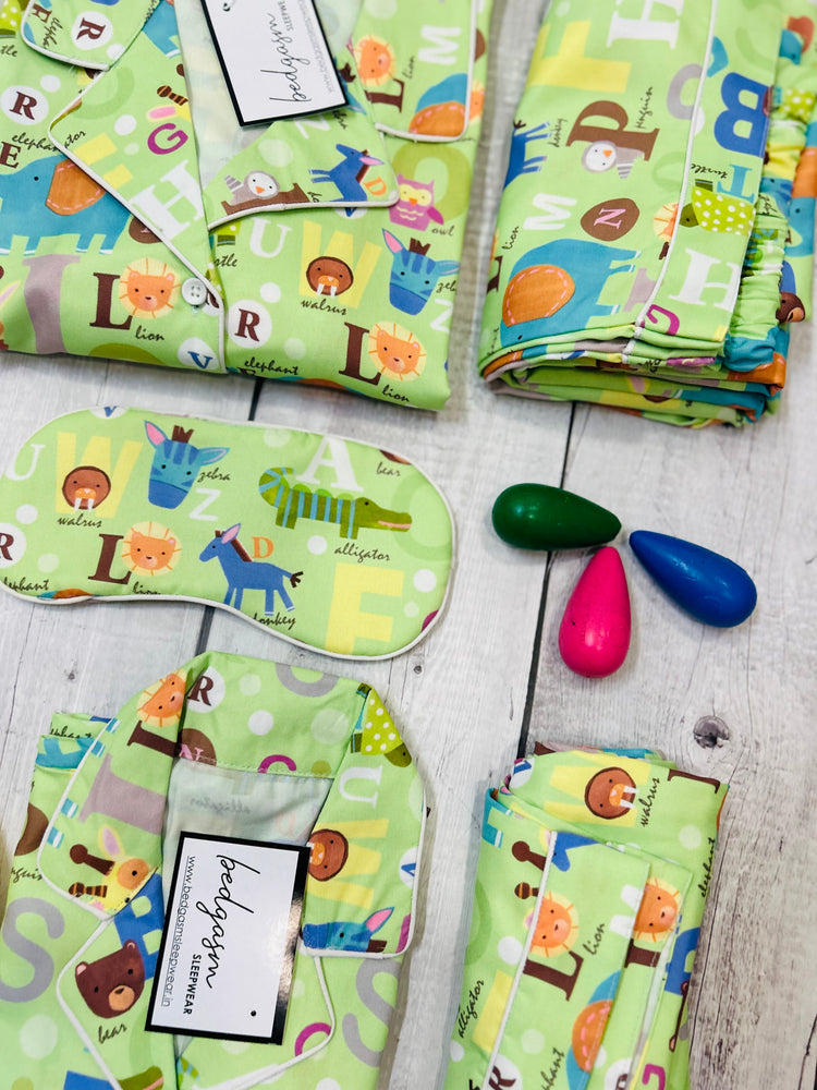 Load image into Gallery viewer, ABC Couple Nightwear Set