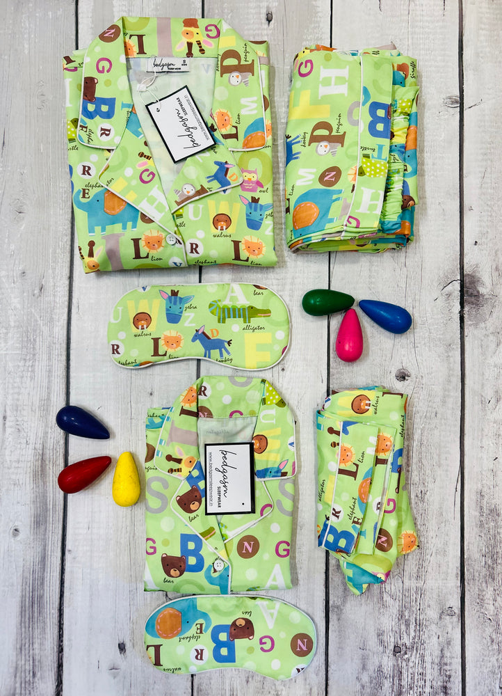 Load image into Gallery viewer, ABC Couple Nightwear Set