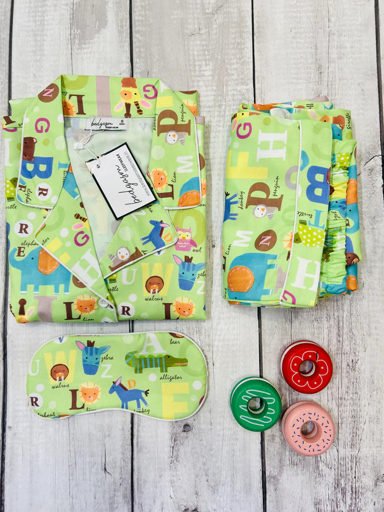 Load image into Gallery viewer, ABC Couple Nightwear Set