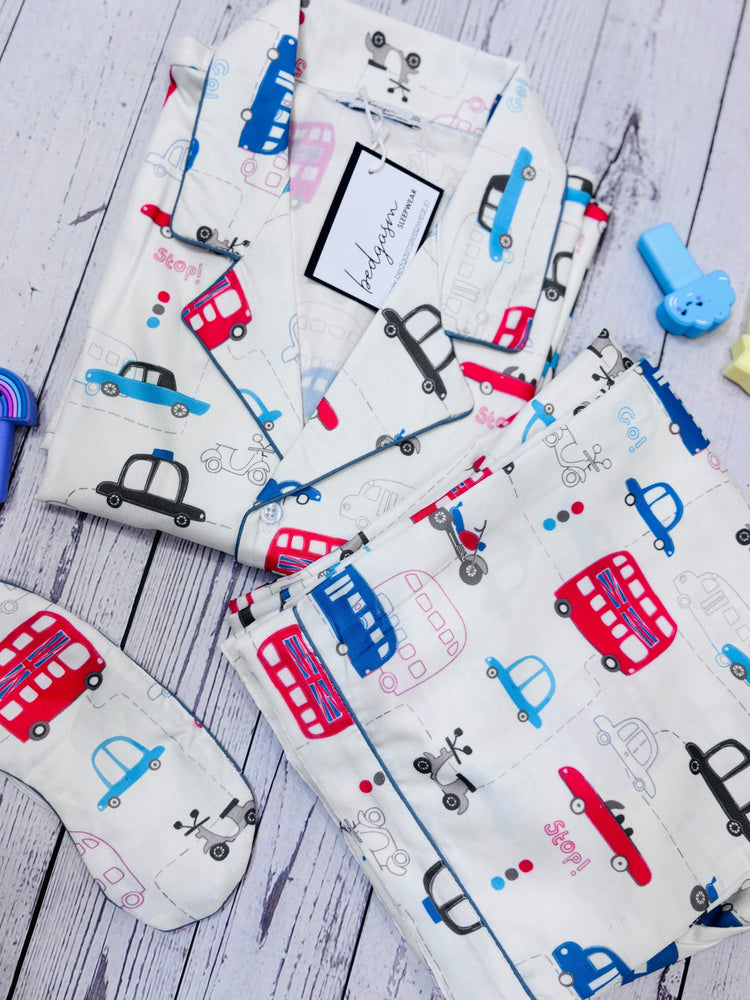 Load image into Gallery viewer, Beep beep Men Nightwear Set