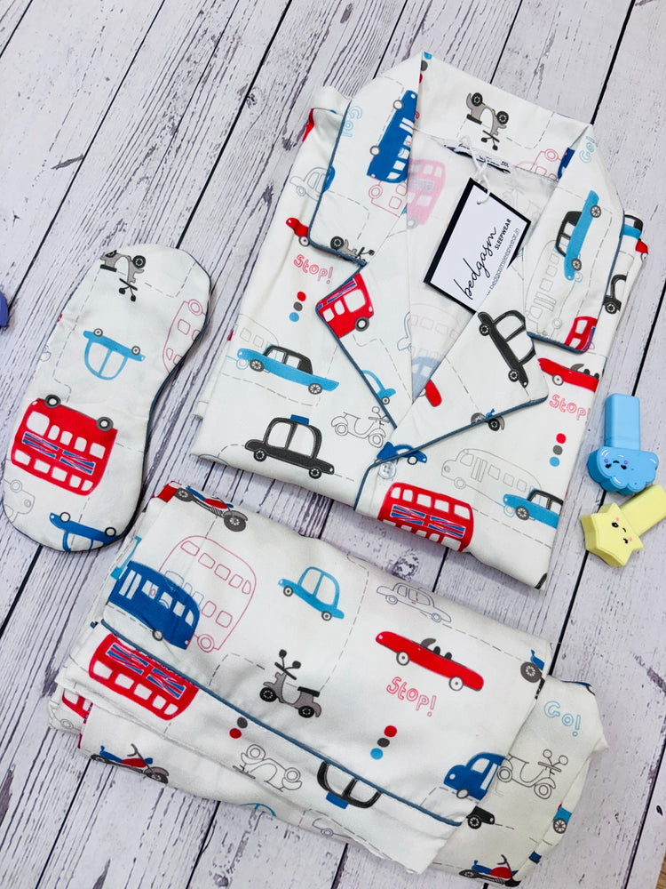 Load image into Gallery viewer, Beep beep Men Nightwear Set