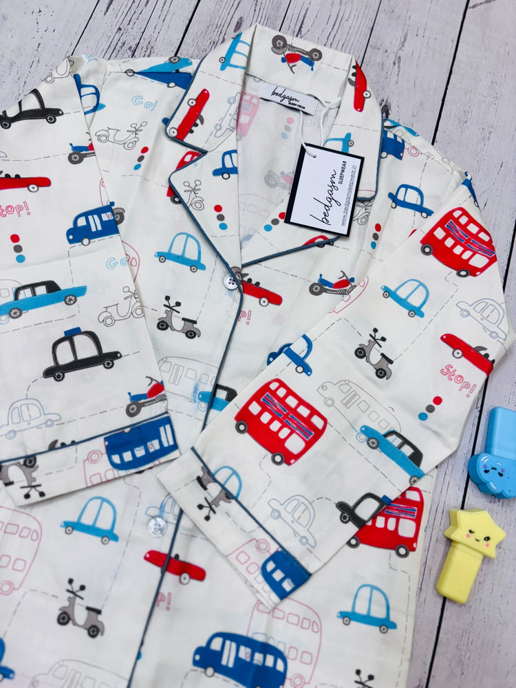 Load image into Gallery viewer, Beep Beep Kids Nightwear Set
