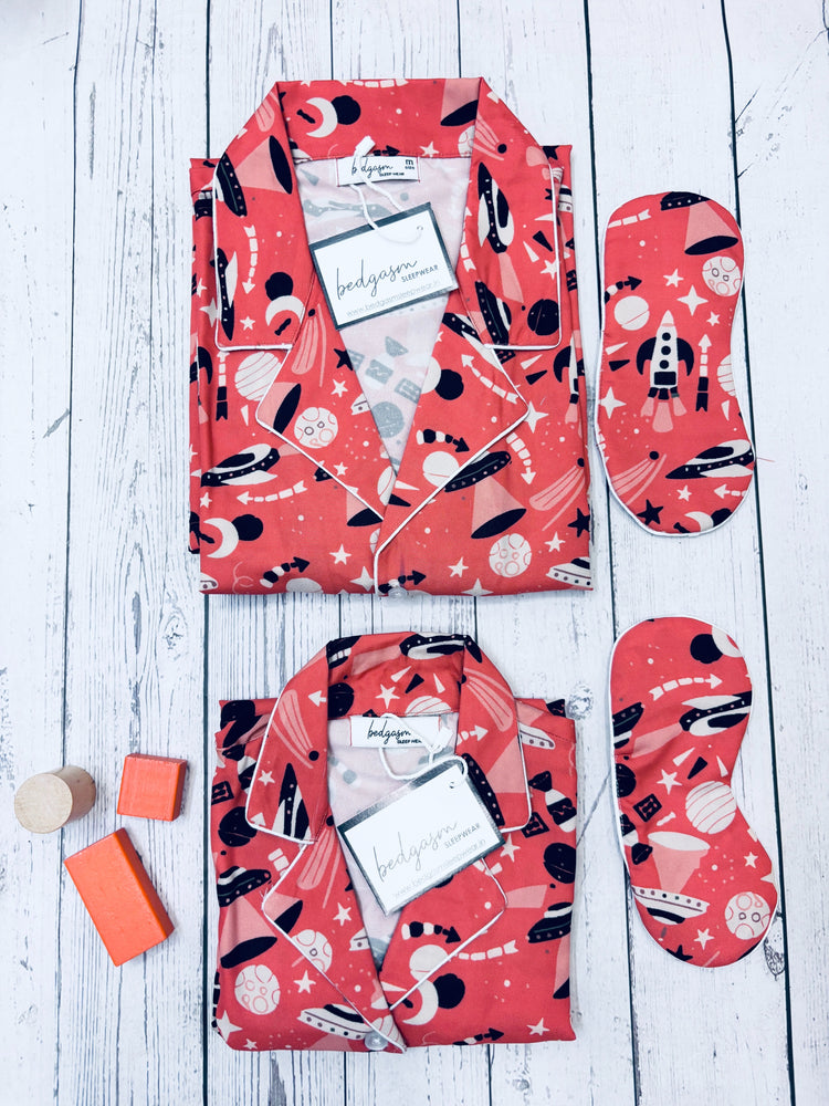 Load image into Gallery viewer, To the Moon - Pajama Set Nightwear Set