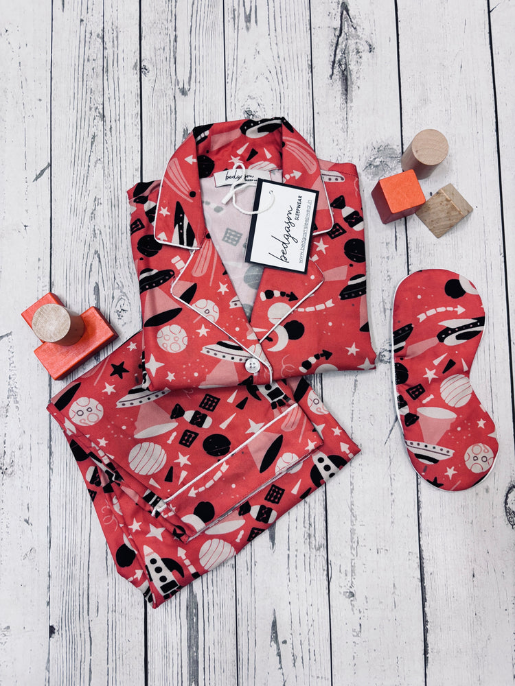 Load image into Gallery viewer, To the Moon Kids Nightwear Set