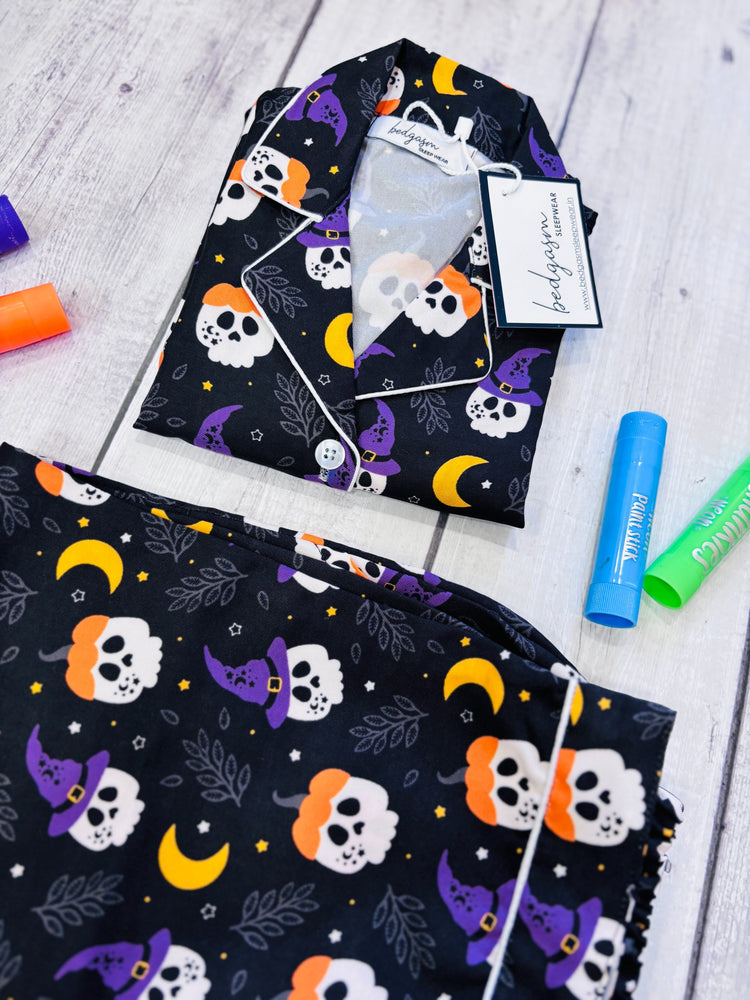 Load image into Gallery viewer, Happy Halloween Kids Nightwear Set