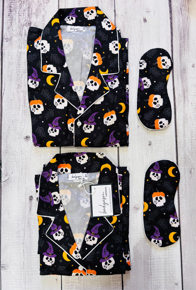 Load image into Gallery viewer, Happy Halloween - Pajama Set Nightwear Set