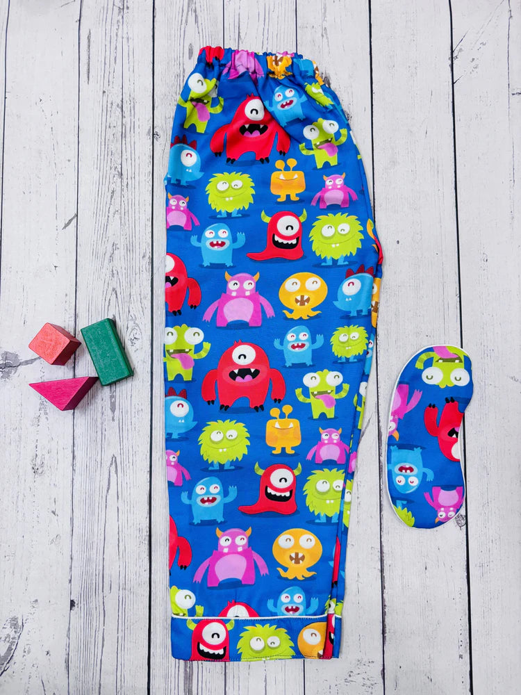 Load image into Gallery viewer, Happy Monster Kids Nightwear Set