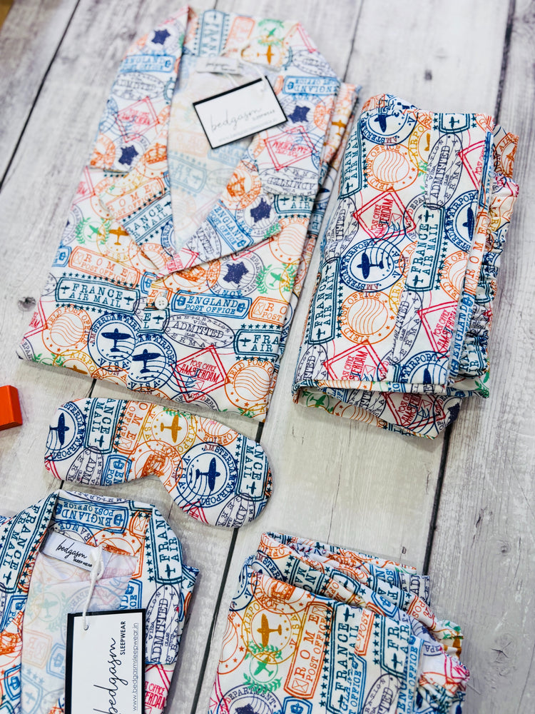 Load image into Gallery viewer, Wanderer Couple Nightwear Set