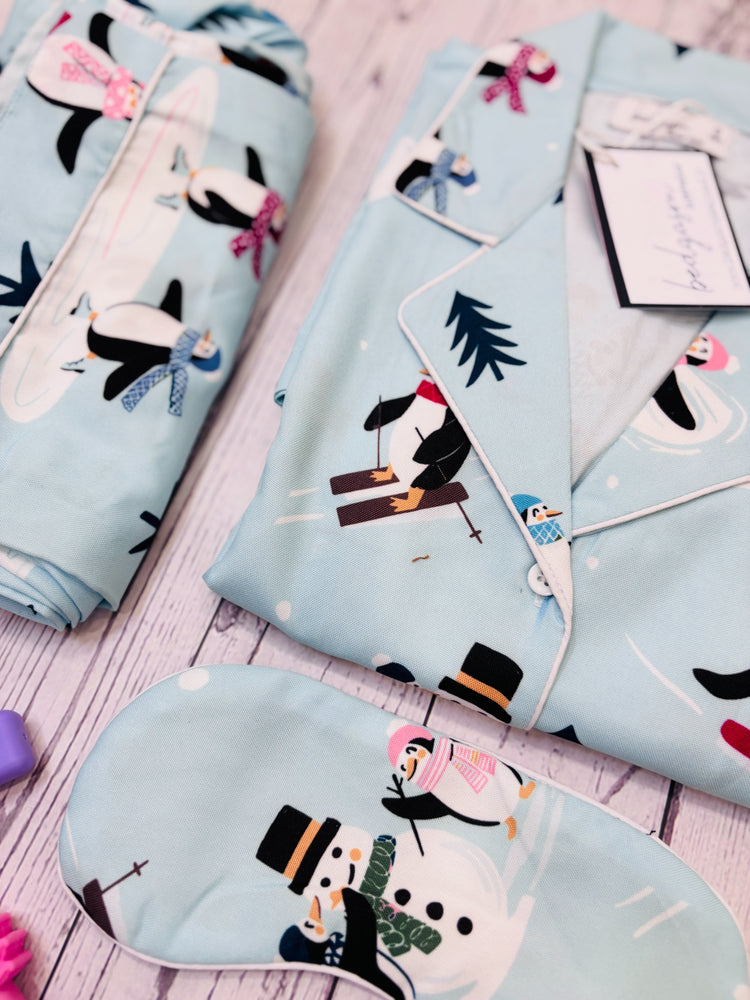 Load image into Gallery viewer, Penguin Surf Men Nightwear Set