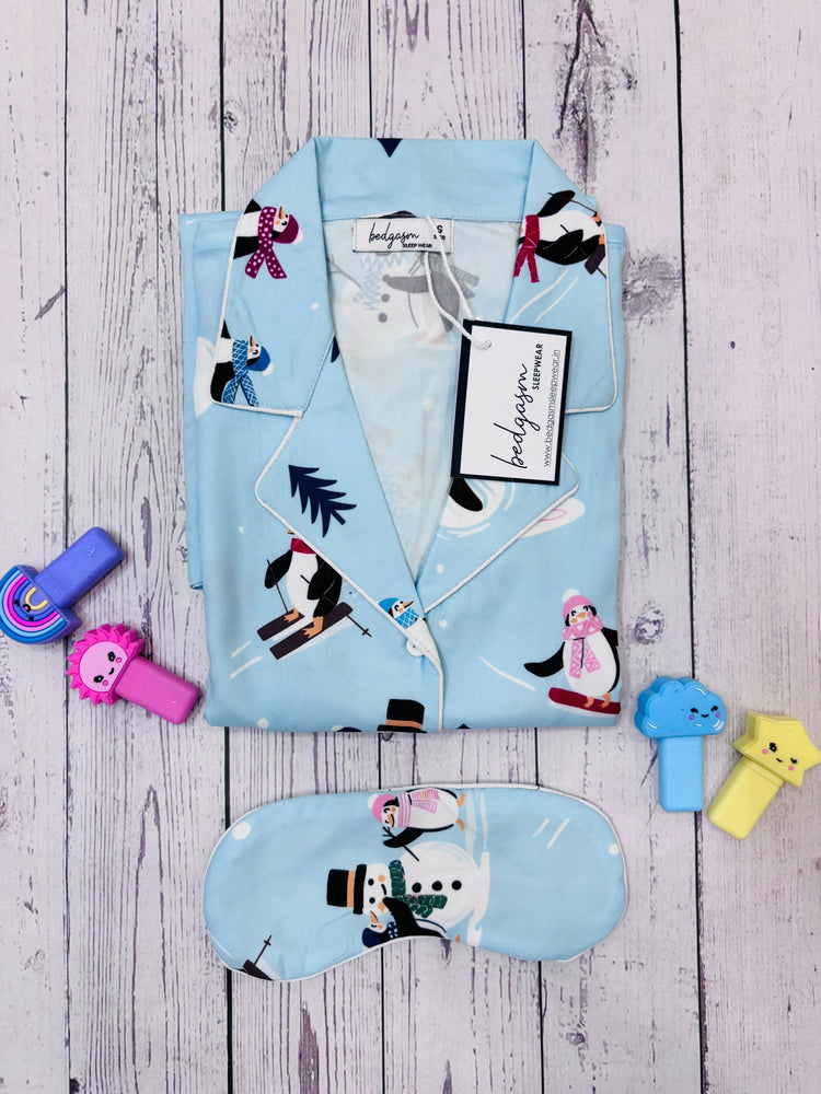 Load image into Gallery viewer, Penguin Surf Men Nightwear Set