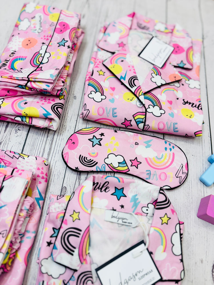 Load image into Gallery viewer, Rainbow - Pajama Set Nightwear Set