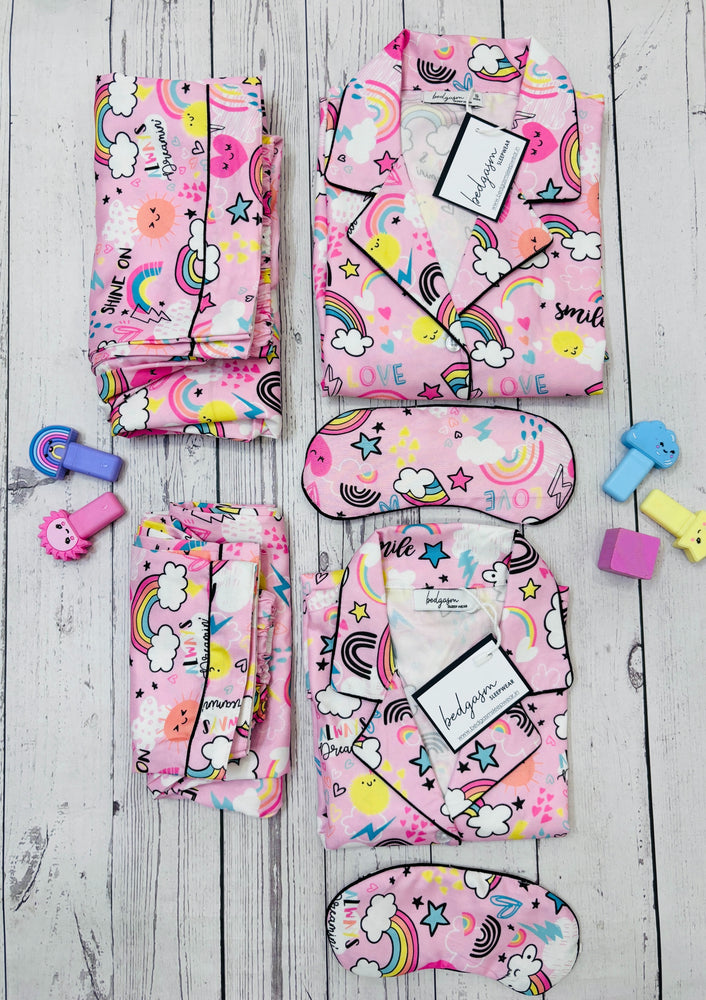 Load image into Gallery viewer, Rainbow - Pajama Set Nightwear Set