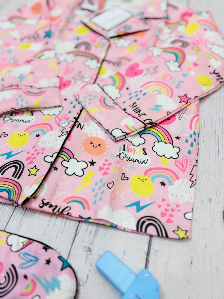 Load image into Gallery viewer, Rainbow Kids Nightwear Set