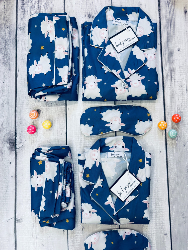 Load image into Gallery viewer, Sheeeeep - Pajama Set Nightwear Set