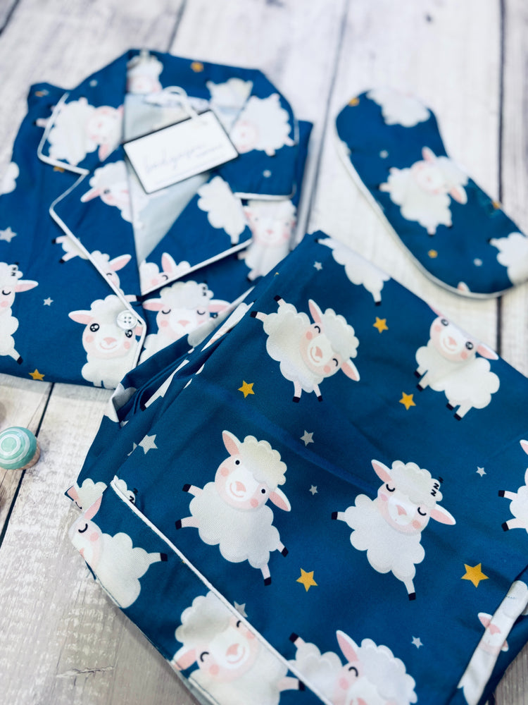 Load image into Gallery viewer, Sheeeeep - Pajama Set Nightwear Set