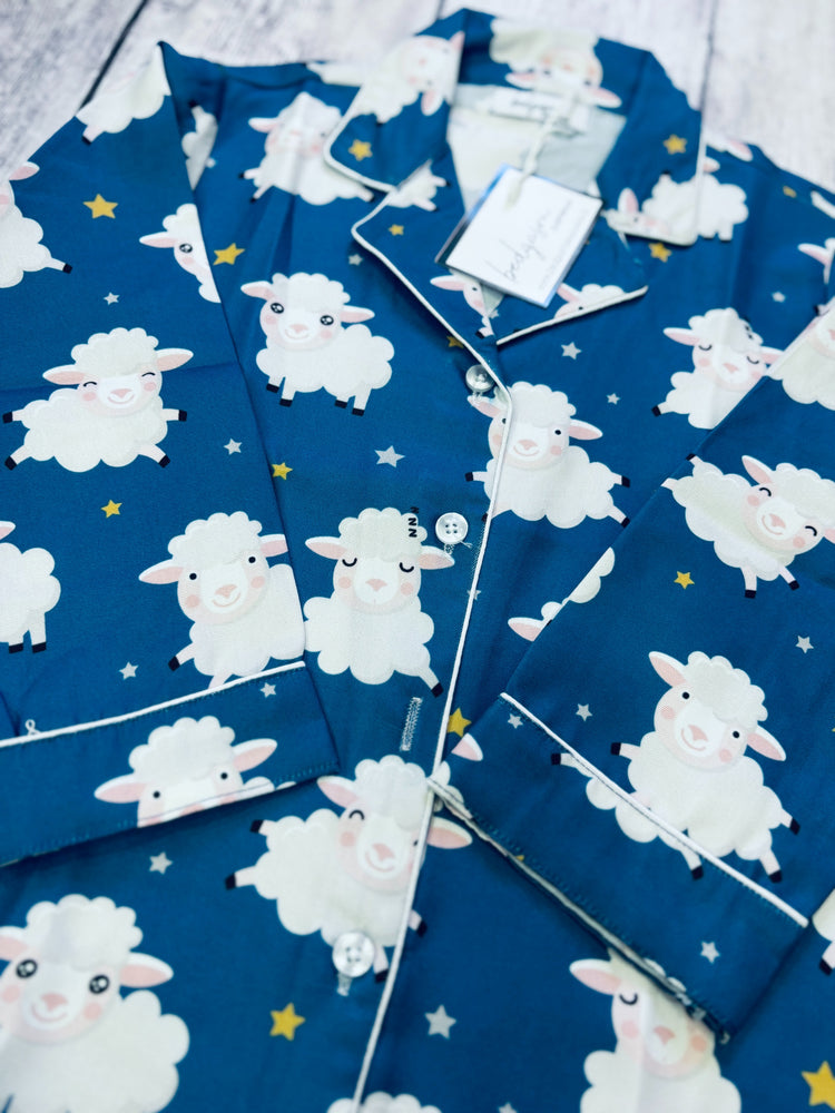 Load image into Gallery viewer, Sheeeeep Kids Nightwear Set