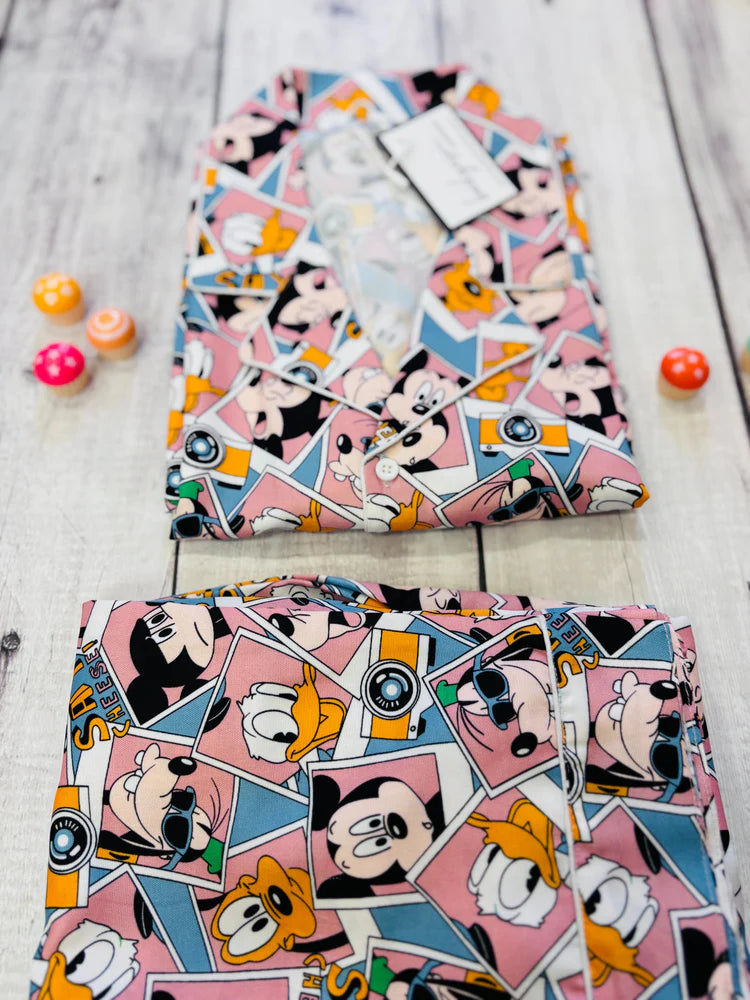 Load image into Gallery viewer, Say Cheese Kids Nightwear Set