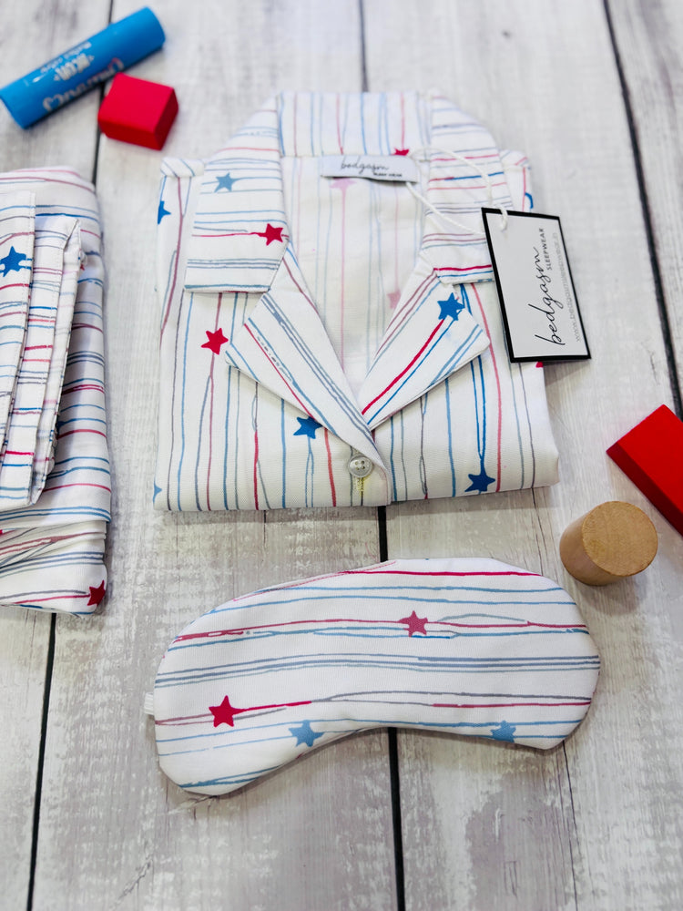 Load image into Gallery viewer, String of Stars - Pajama Set Nightwear Set