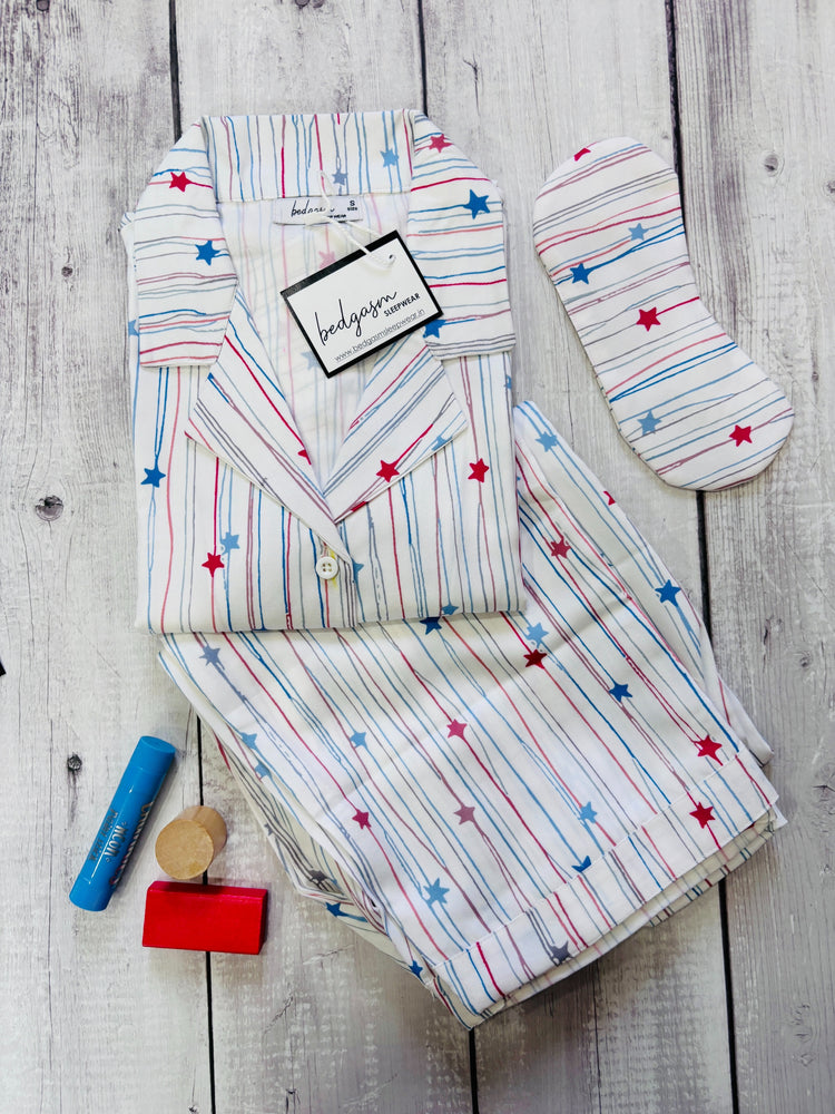 Load image into Gallery viewer, String of Stars Couple Nightwear Set