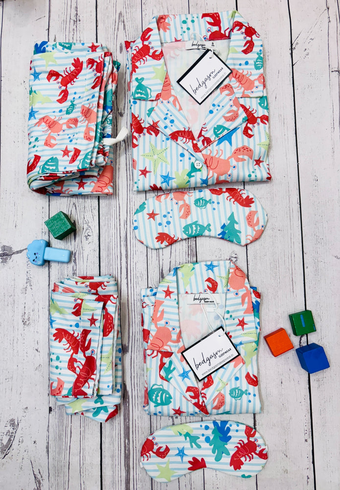 Load image into Gallery viewer, Into the Ocean Couple Nightwear Set