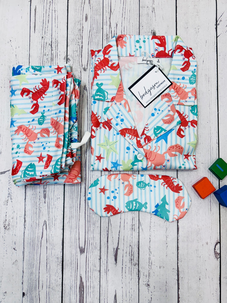 Load image into Gallery viewer, Into the Ocean Couple Nightwear Set