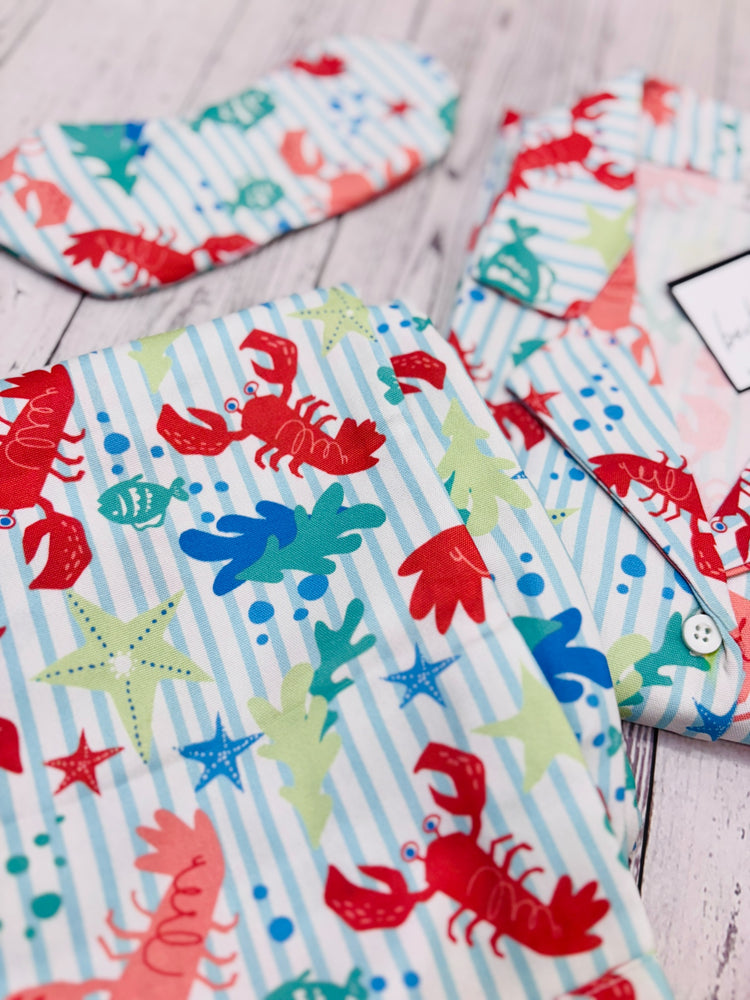 Load image into Gallery viewer, Into the Ocean - Pajama Set Nightwear Set