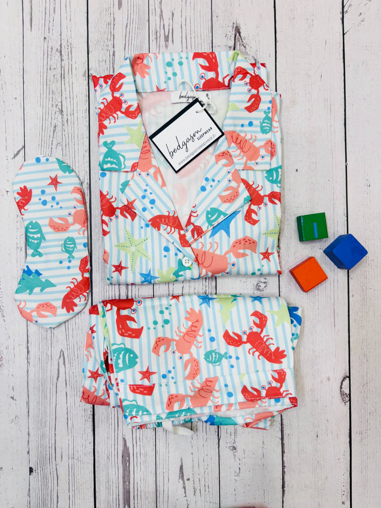 Load image into Gallery viewer, Into the Ocean - Pajama Set Nightwear Set