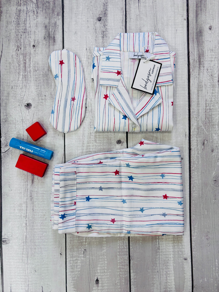 Load image into Gallery viewer, String of Stars Kids Nightwear Set