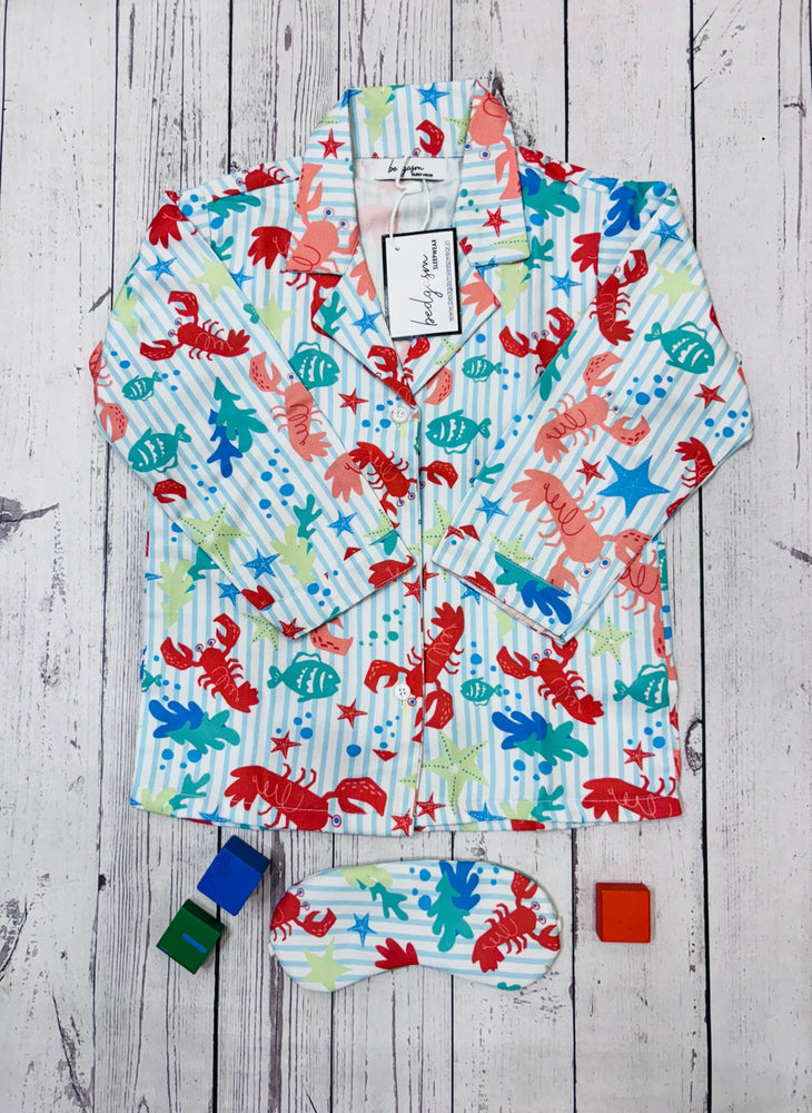 Load image into Gallery viewer, Into the Ocean Kids Nightwear Set
