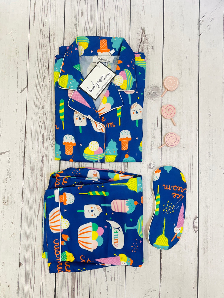 Load image into Gallery viewer, Ice-Cream Sundae Kids Nightwear Set