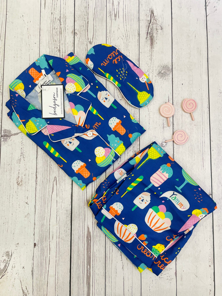 Load image into Gallery viewer, Ice-Cream Sundae Kids Nightwear Set