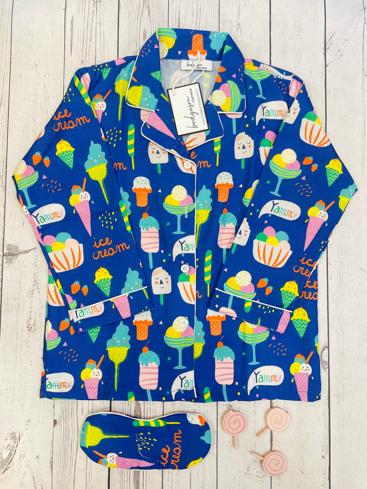 Load image into Gallery viewer, Ice-Cream Sundae Kids Nightwear Set