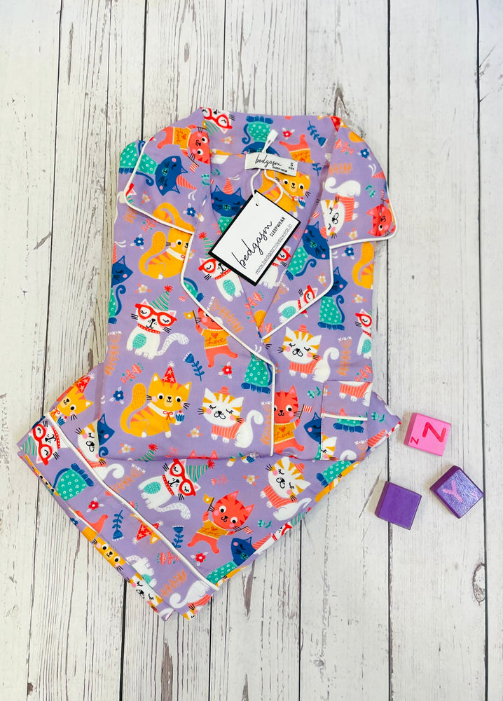 Load image into Gallery viewer, Mrs. Gobble Gracker - Pajama Set Nightwear Set