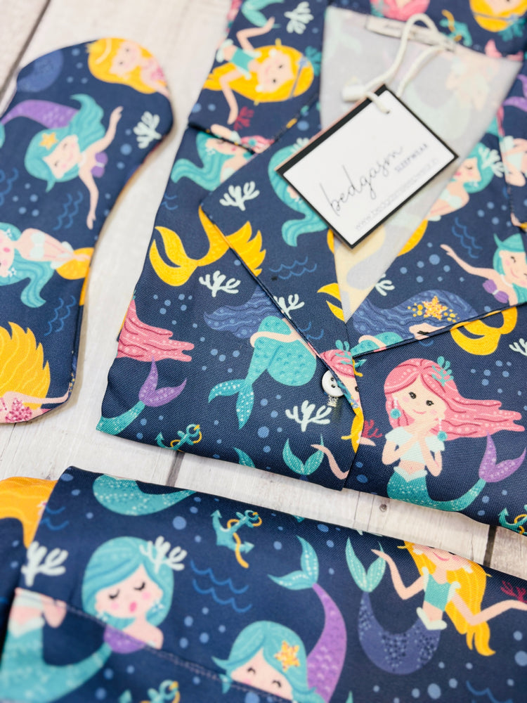 Load image into Gallery viewer, Mermaid - Pajama Set Nightwear Set