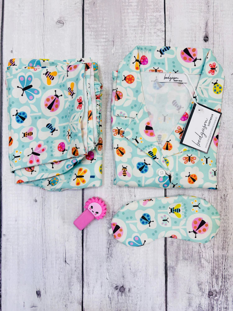 Load image into Gallery viewer, Ladybug Couple Nightwear Set