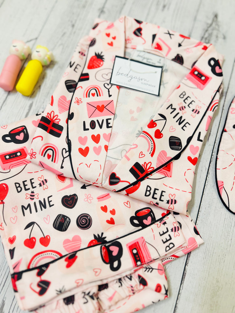 Load image into Gallery viewer, Bee Mine Nightwear Set