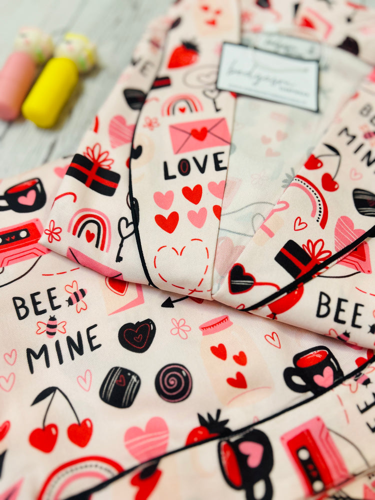 Load image into Gallery viewer, Bee Mine Nightwear Set